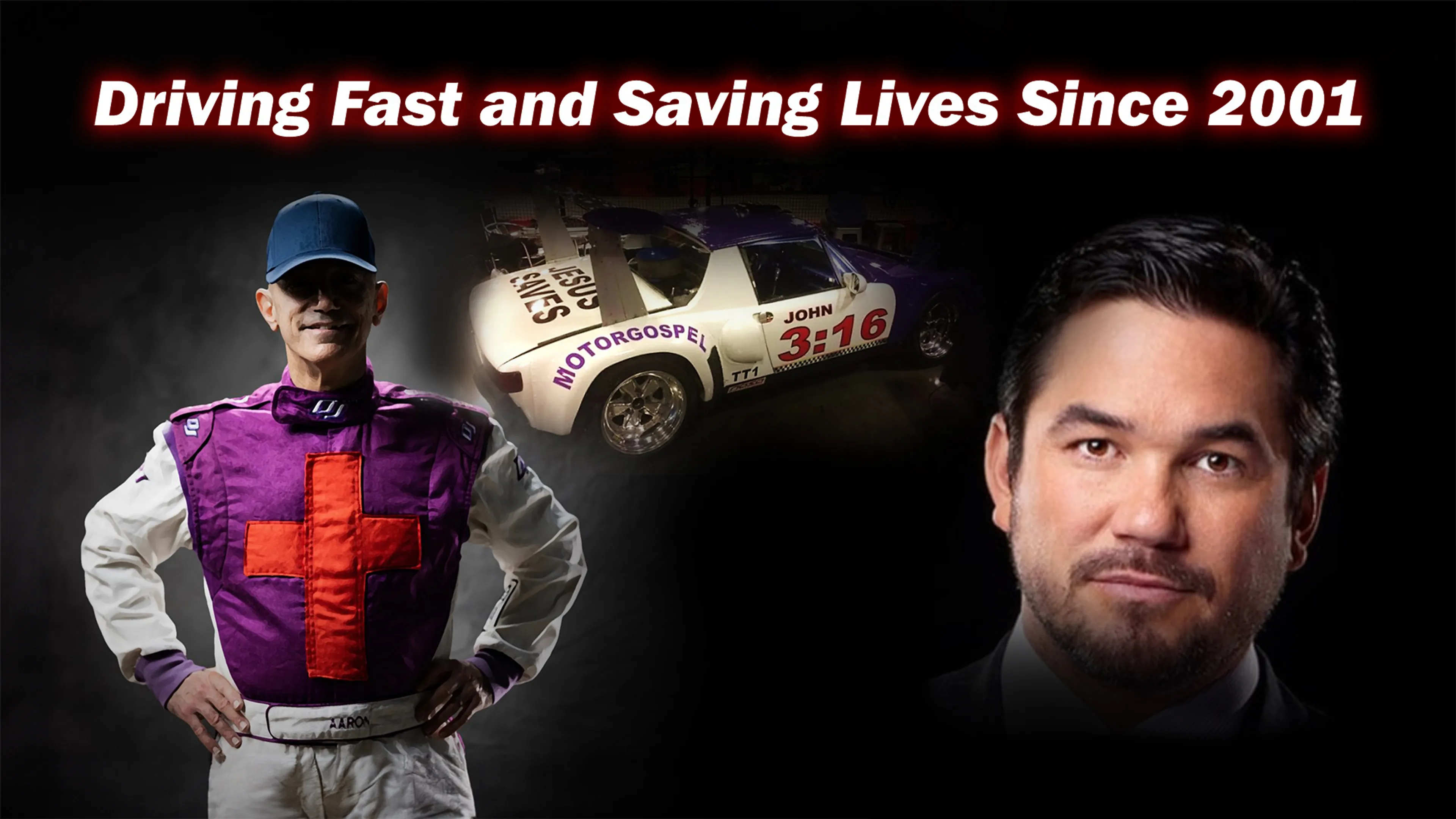 Driving Fast and Saving Lives since 2001 poster